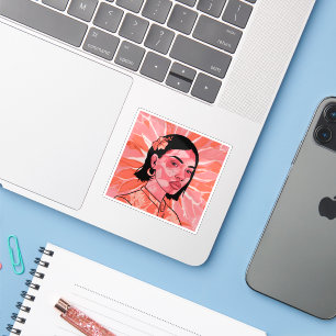 Adesivo Capas de iphone de arte minimalista moderna do boh