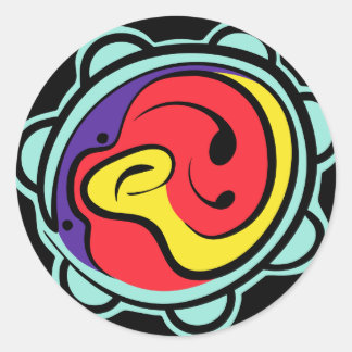 Adesivo Capas de iphone de logotipo de música