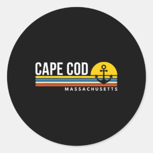 Adesivo Cape Cod Machusetts Ma Lembranças Vintage Retro Bo