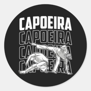 Adesivo Capeira Treinando Hobby Artes Marciais Brasileiras