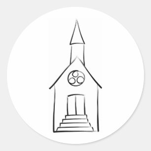 Adesivo Capela de Casamento BrushAVC
