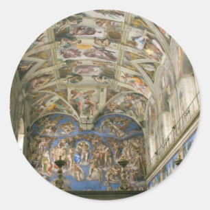 Adesivo Capela de Sistine do vaticano
