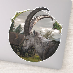 Adesivo Capim da Vila Escura vinil Sticker
