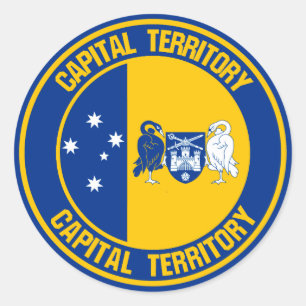Adesivo Capital Território Redondo Emblem