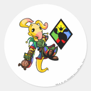 Adesivo Capitão 1 da equipe da ilha de Roo