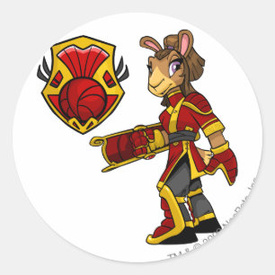 Adesivo Capitão 1 da equipe de Shenkuu