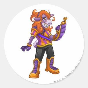 Adesivo Capitão 2 da equipe de Kreludor