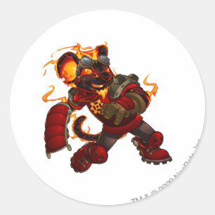 Adesivo Capitão 2 da equipe de Moltara