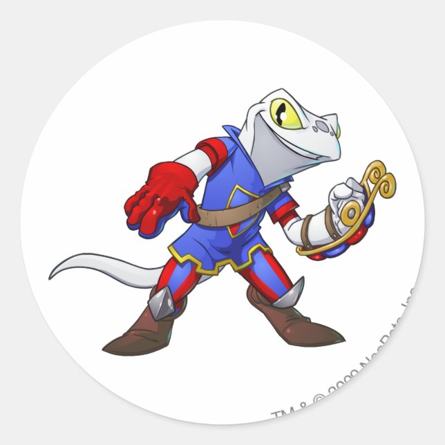 Adesivo Capitão da Equipe Meridell 2 (Frente)