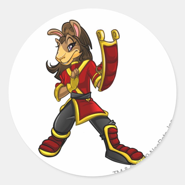 Adesivo Capitão da Equipe Shenkuu 2 (Frente)