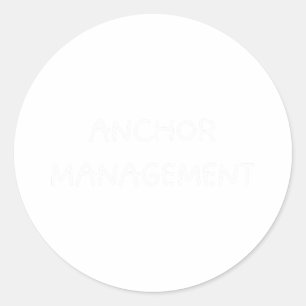 Adesivo Capitão de Barco Barco Engraçado - Manga de Âncora