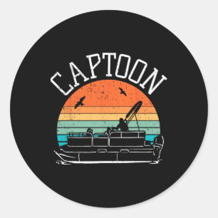 Adesivo Capitão do Barco Pontão I Capiton I Skipper Pontão
