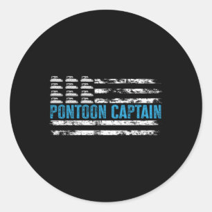 Adesivo Capitão do Pontão Divertido de Boating 4 de Julhop