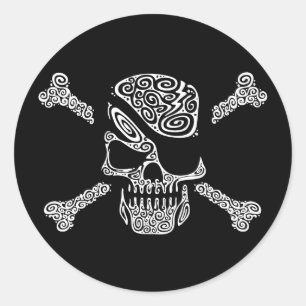 Adesivo Capitão Encaracolado