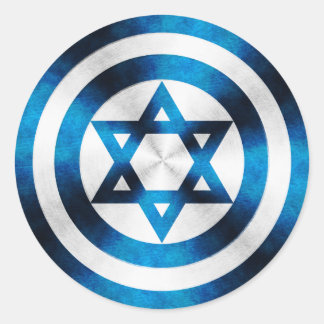Adesivo Capitão Israel Hero Shield