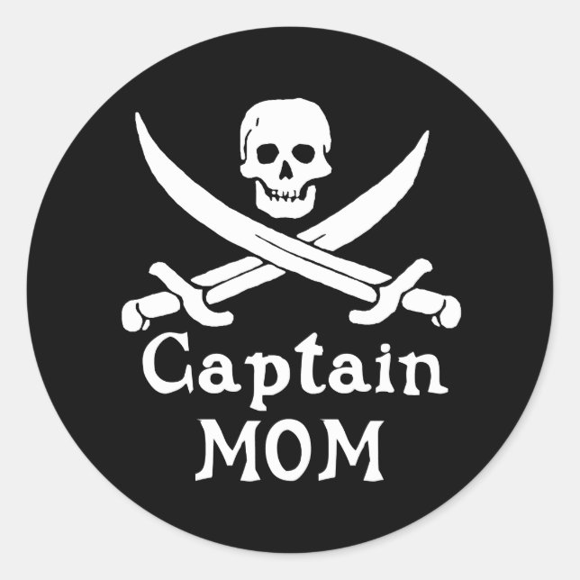 Adesivo Capitão Mãe (Frente)