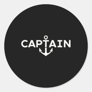 Adesivo Capitão Marinheiro Anchor Náutico Iate Boa