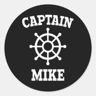 Adesivo Capitão Mike T Shirt