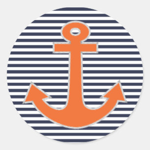 Adesivo Capitão náutico do bordado original