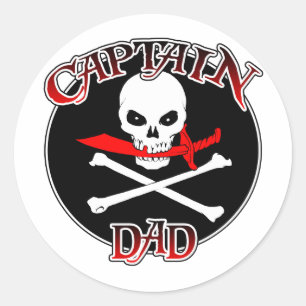 Adesivo Capitão Pai (Cutlass)