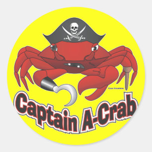 Adesivo Capitão "Um-Caranguejo "