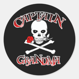 Adesivo Capitão Vovó Sticker