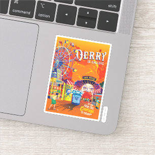 Adesivo Capítulo 2 Derry chama Poster