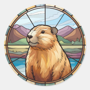 Adesivo Capivara, Capivara Fofa, Capivara Engraçada