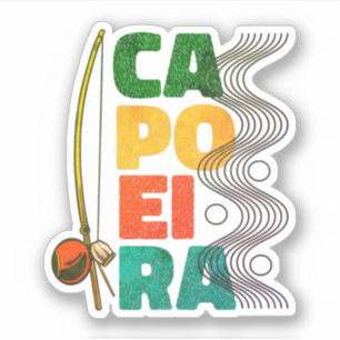 Adesivo Capoeira Arte Marcial Brasileira