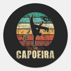 Adesivo Capoeira - Kickboxing Artes Marciais Brasileiras M