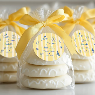 Adesivo Caprichoso Desenho à Mão Isso É Amor Chá de Noiva