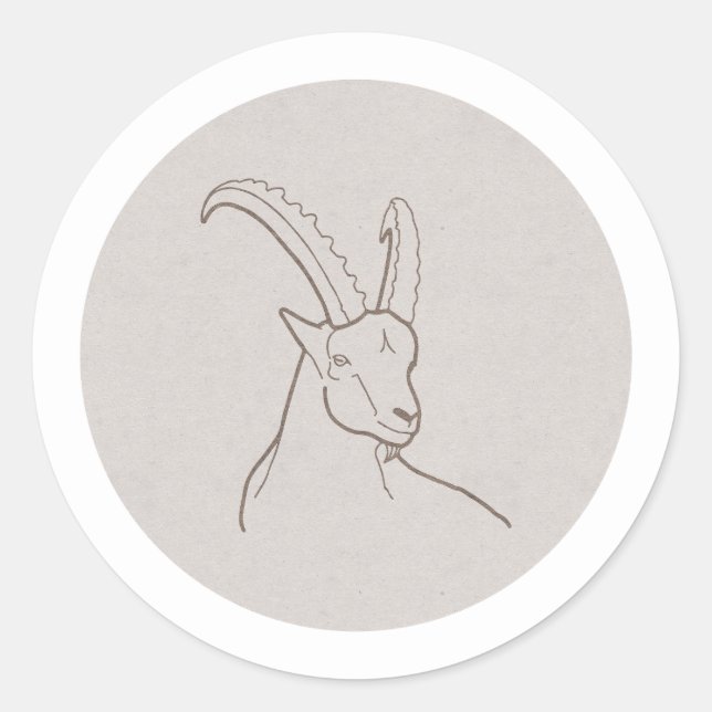 Adesivo Capricorn (Frente)