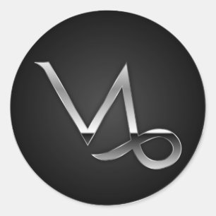 Adesivo Capricórnio - Símbolo Zodiac