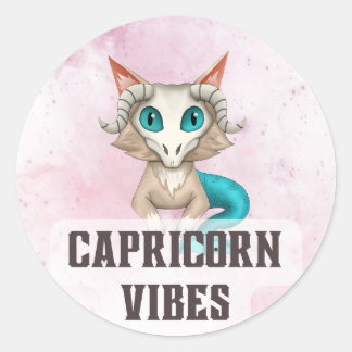 Adesivo Capricórnio Zodiac Decal para Amantes de Astrologi