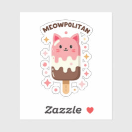 Adesivo Cápsula de Gato MEOWPOLITANO