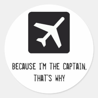 Adesivo Capt. Sticker