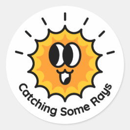 Adesivo Capturando alguns Rays Sun Sticker