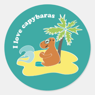 Adesivo Capybara