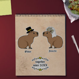 Adesivo Capybara casal