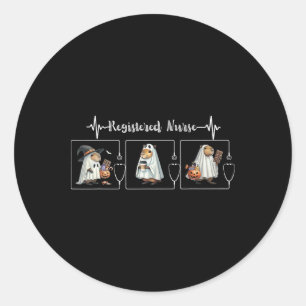 Adesivo Capybara Ghost Stethoscope Registrou a enfermeira