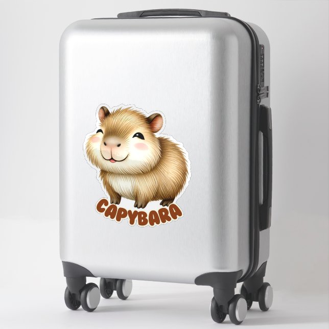 ADESIVO CAPYBARA - NURSERY STICKER (Mala)