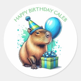 Adesivo  Capybara Themed Boy's Birthday Party