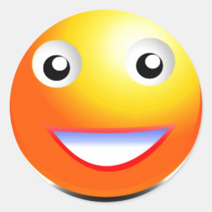 Adesivo Cara alaranjada & amarela