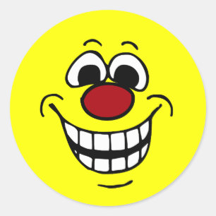 Adesivo Cara alegre Grumpey