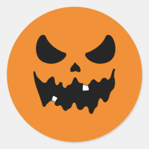 Adesivo Cara Assustadora