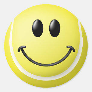 Adesivo Cara da bola de tênis