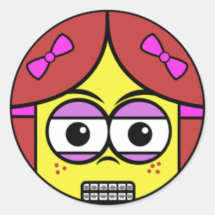 Adesivo Cara da cinta