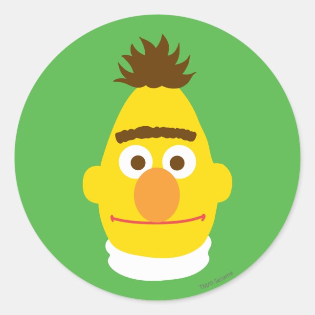 Adesivo Cara de Bert (Frente)
