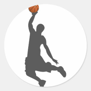 Adesivo Cara de mosca de basquete