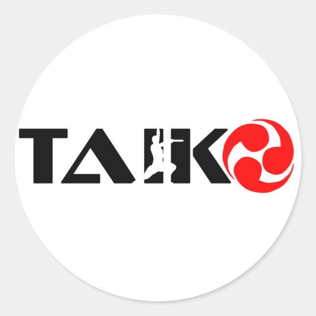 Adesivo Cara de Taiko (Design 1) (Frente)
